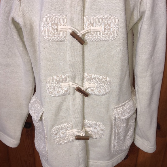 Patagonia The Better Sweater Icelandic Coat In Grey sz large sweater jacket - Picture 6 of 11